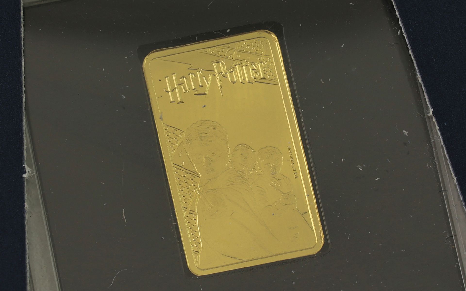 Goldbarren 0,5g 999/- Gelbgold Harry Potter