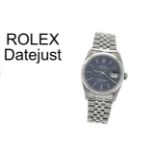 Rolex Datejust Ref. 16200 Automatik Edelstahl, ohne Box und ohne Papiere