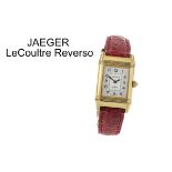 Jaeger LeCoultre Reverso Ref. 19779 Quarz 750/- Gelbgold, ohne Box und ohne Papiere