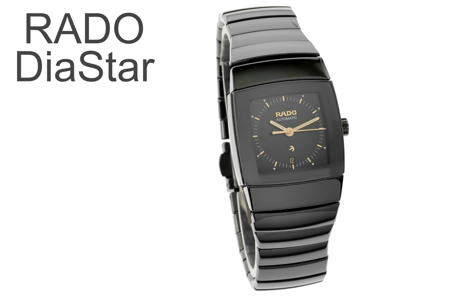 Rado DiaStar Ref. 01.557.0856.3.017 Automatik Keramik, mit Box und mit Papiere