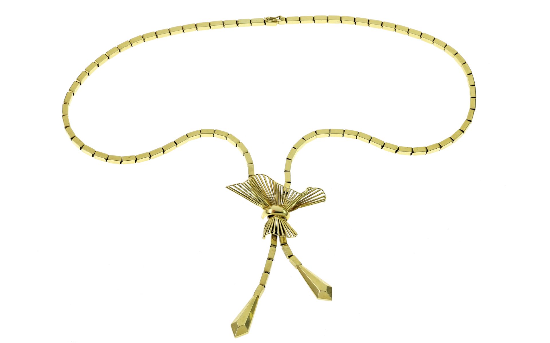 Collier 27,68g 585/- Gelbgold, Laenge ca. 44,50 cm