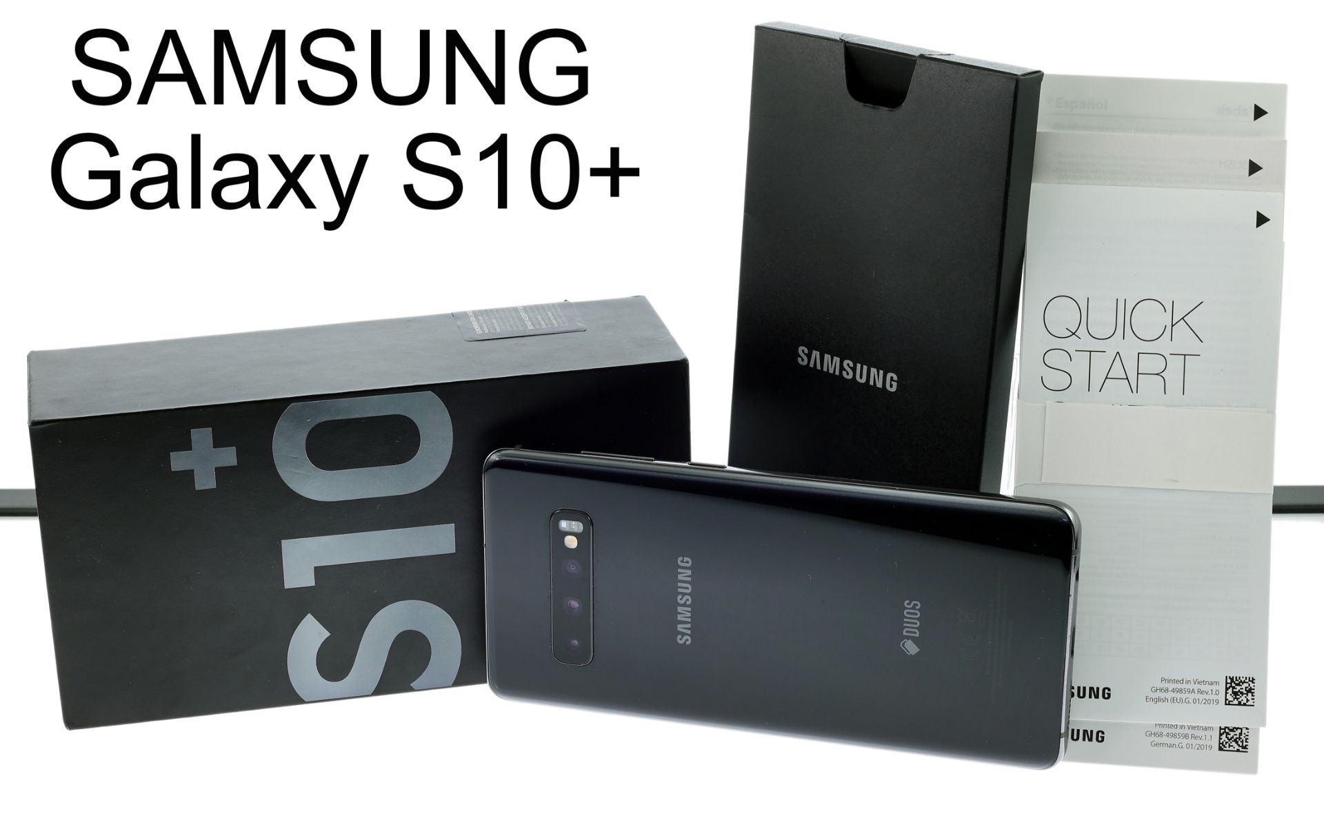 Samsung Galaxy S10+ 128GB mit Karton
