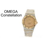 Omega Constellation Automatik 750/- Gelbgold/Edelstahl, ohne Box und ohne Papiere