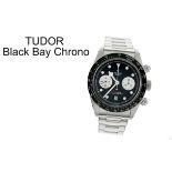 Tudor Black Bay Chrono Ref. 79360N Automatik Edelstahl, mit Box und mit Papiere, Kaufdatum 2022