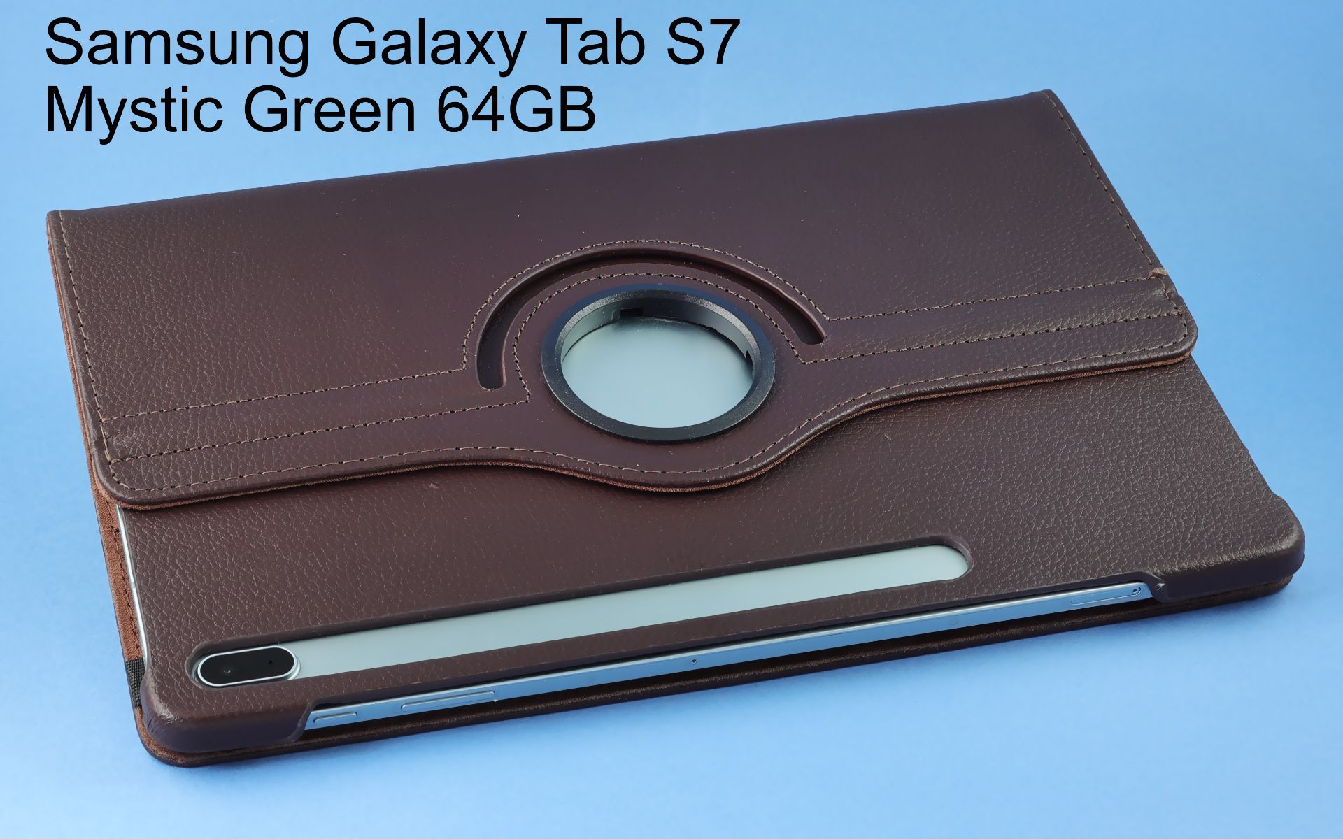 Samsung Galaxy Tab S7 Mystic Green 64GB mit Tastatur, Zubehoer und Karton
