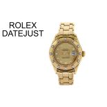 Rolex Datejust Ref. 69318 Automatik 750/- Gelbgold mit Diamantbesatz