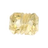 Citrin 11.60 ct. Laenge: 16.09 mm Breite: 12.17 mm Hoehe: 9.19 mm