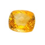 Palmeira Citrin antik facettiert 16.37 ct Breite: 14.46 mm Laenge: 16.75 mm Hoehe: 11.6 mm