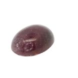 Rubin Cabochon 12.26 ct Breite:11.16 mm Laenge: 15.07 mm Hoehe: 6.84 mm