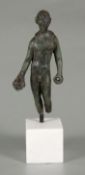 römische Bronzestatuette des Apollo