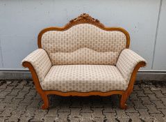 Spätbiedermeier-Sofa