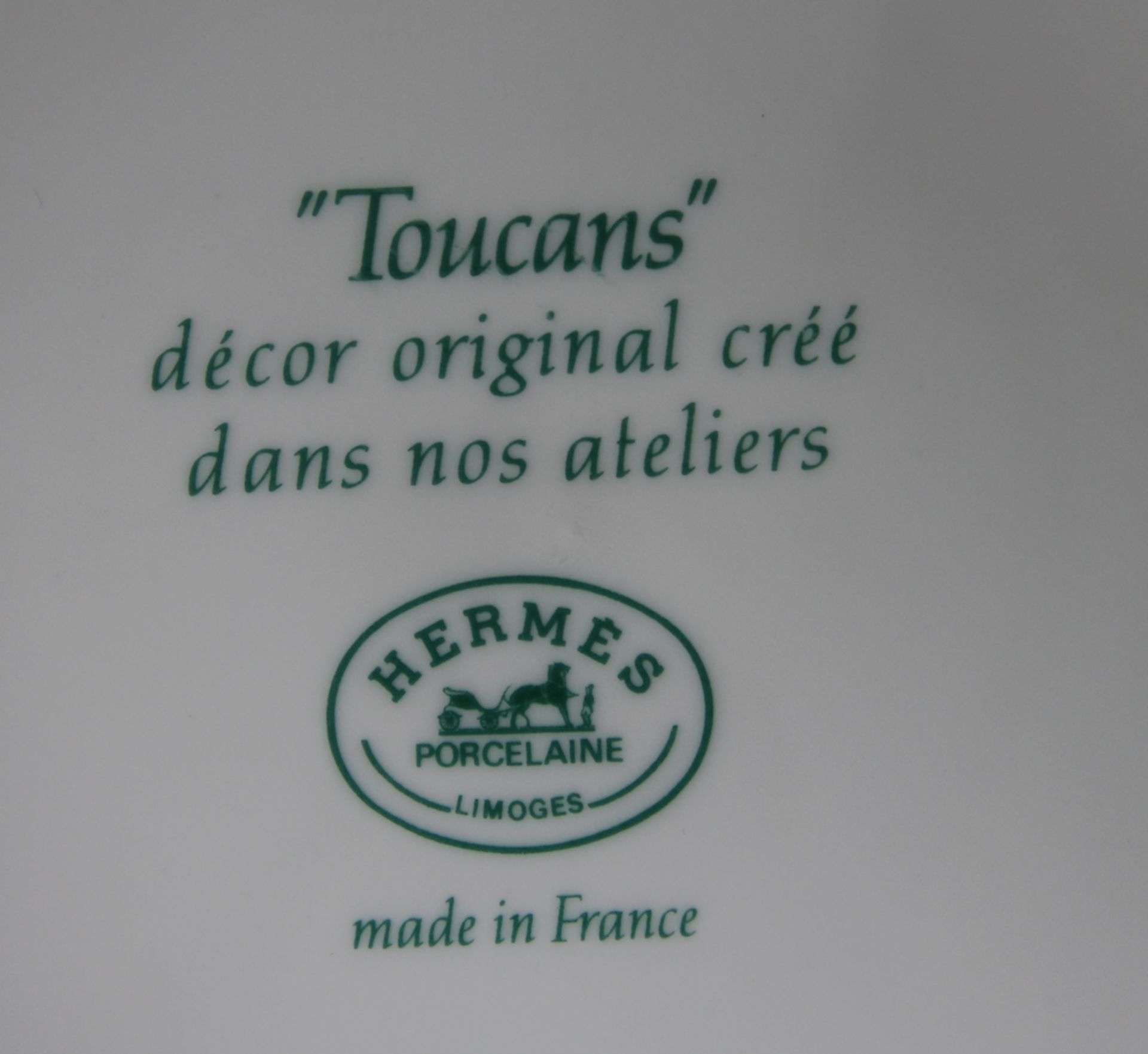 Hermès Toucans-Teilservice - Bild 2 aus 2