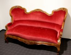hochwertiges Loriot-Sofa