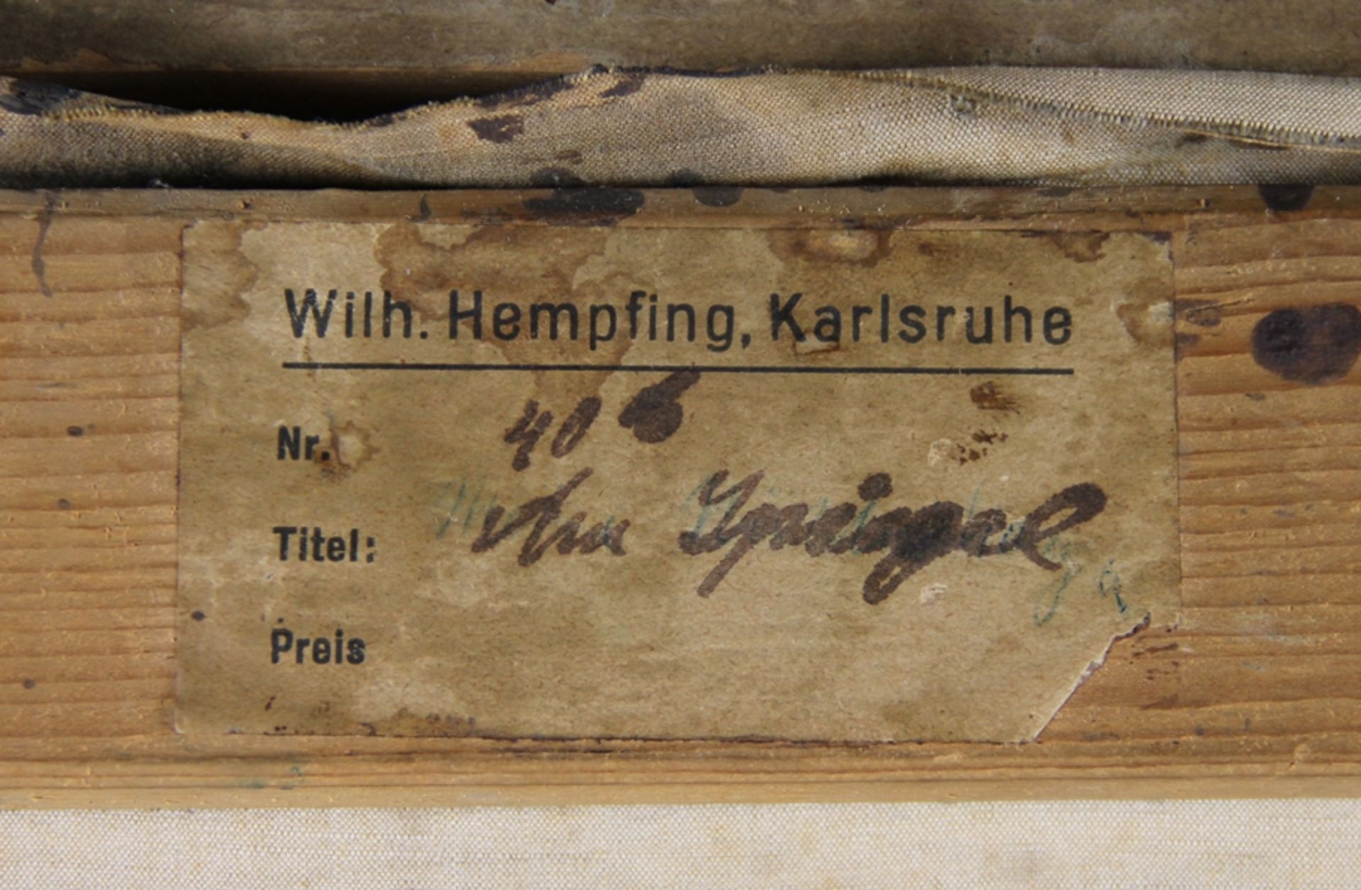 Hempfing, Wilhelm - Bild 5 aus 5