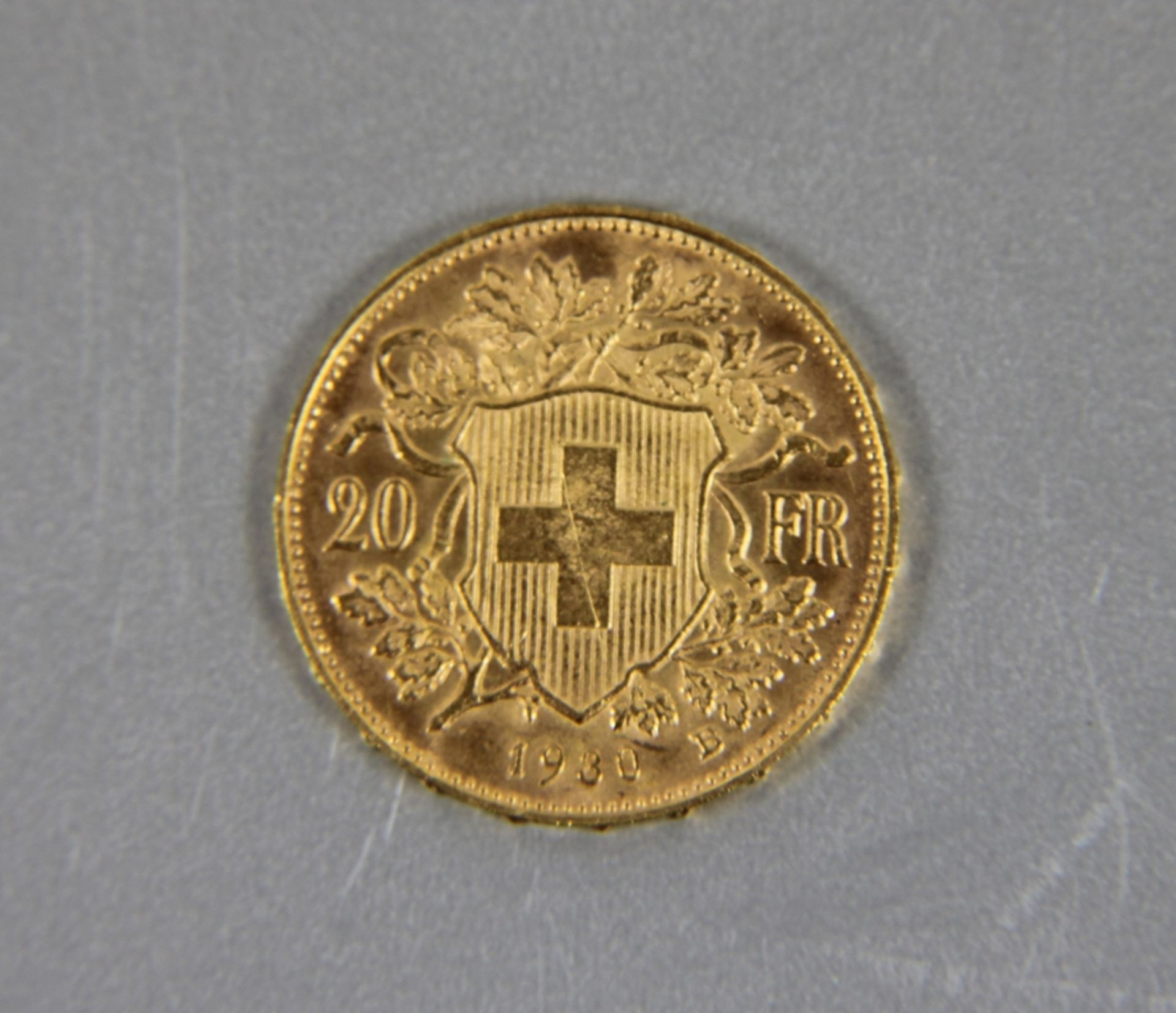 20 Franken-Münze - Bild 2 aus 2