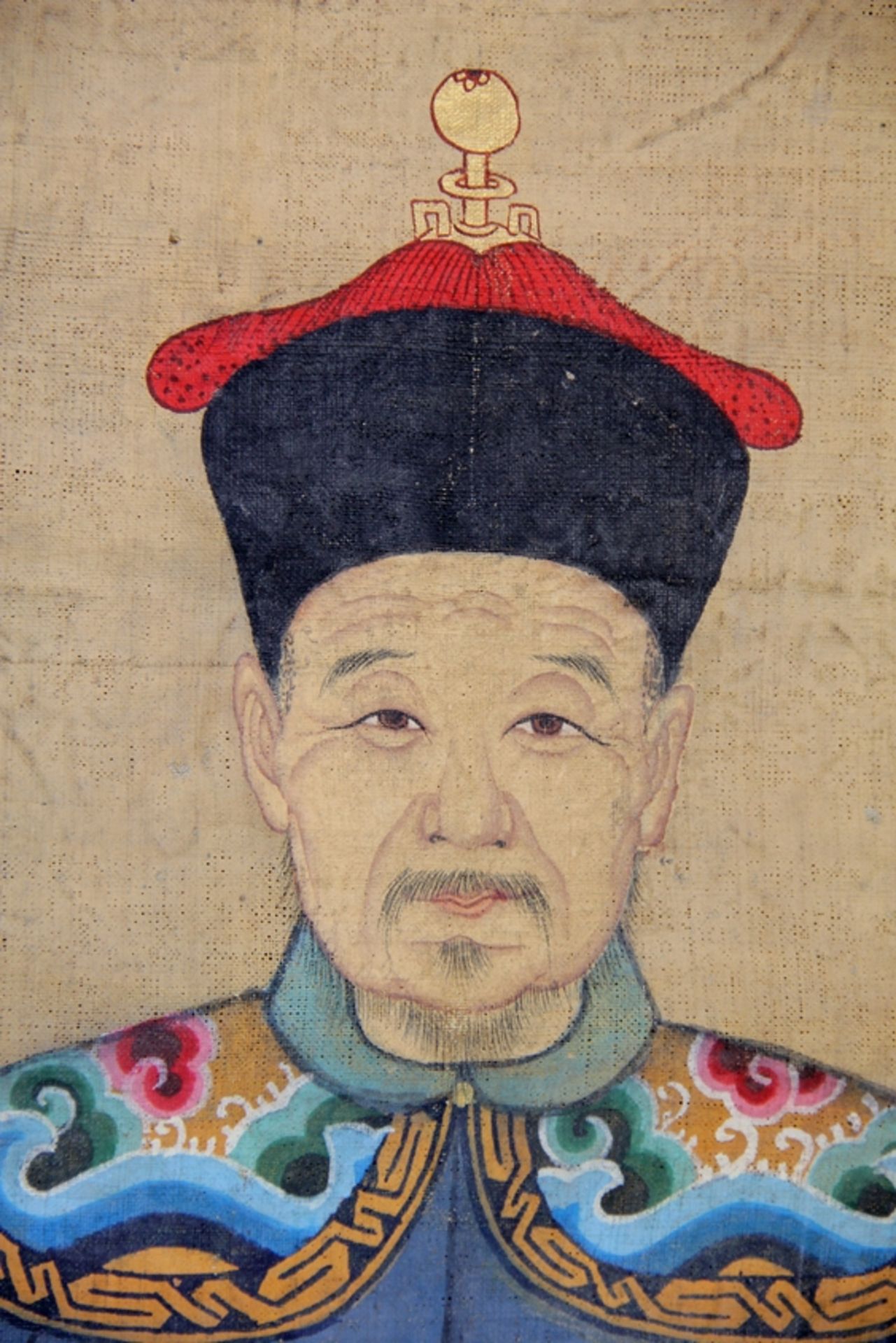 chinesisches Ahnenportrait - Bild 3 aus 4