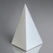 A HARCO LOOR FOR WOJA 'PYRAMID' LAMP. Post-modern design, circa 1980.