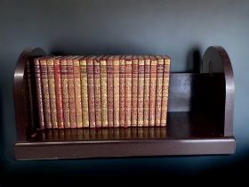 A COLLECTION OF 1920's & 1930's RUDYARD KIPLING WORKS. Macmillan & co, red leather & gilt bound.