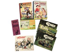 a Mixed collection of Vintage Comic Strips including Giles, Andy Capp, Rigby etc
