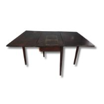 Drop Leaf Gate Leg Table H- 70cm W- (Extended) 136cm W- (Folded Down) 50cm D- 106cm