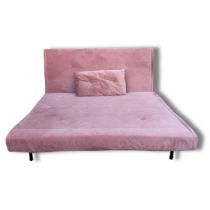 Dusky Pink Sofa Bed