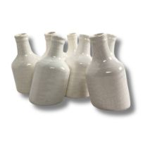 7x Off Centre Vases