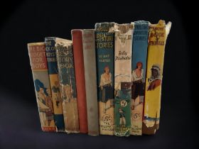 A Collection of Vintage Boys Adventure Books.