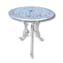 Round Garden Table - Cast Alloy H-66.6cm