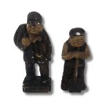 Pair of Chalkware figurines