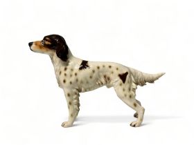 a vintage Goebel 'Irish setter' figure. CH622, 1968. 16 x 24cm