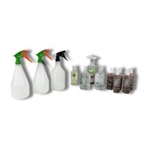 Collection of Refillable Spray Bottles, Air Plant Spray & Hand Gels