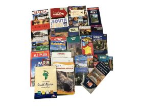 A large Lot of Travel Reference Hard Covers - South Africa etc