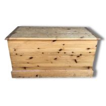 Pine Wooden Chest/Blanket Box