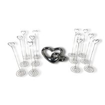 Collection of Note Stand Holders & Heart Shaped Ornament