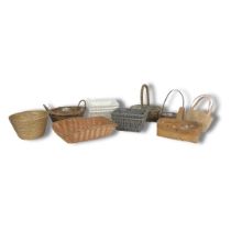 Assortment of Wicker Baskets