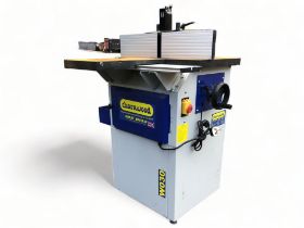 Charnwood W030 Spindle Moulder. Complete with sliding table and 1/2" Router Collet.