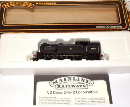 Mainline Railways OO gauge steam engine N2 class no 69531 0-6-2 ref 54155 boxed appears unused