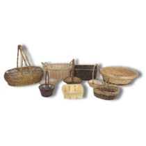 Assortment of Wicker Baskets