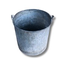 Galvanised Bucket H- 30cm W-31cm