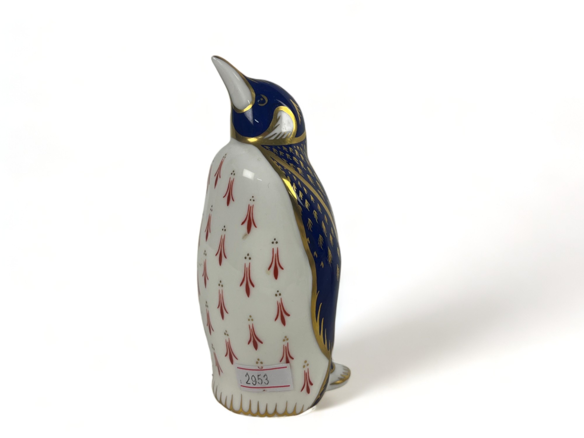 Two Royal Crown Derby paperweights. Including a Pheasant & penguin. - Image 3 of 4