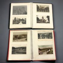 Two albums of Vintage Photographs of estates, including a photo of Christopher Dresser property.