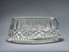 A Waterford crystal 'Lismore' fruit bowl.