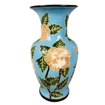 Tall Mid Century Decorative Japanese Vase approx 51cm tall
