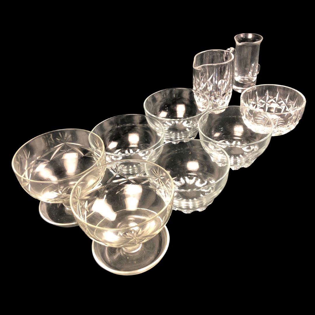 Collection of Glass Sundae/Dessert Dishes  - Image 2 of 3