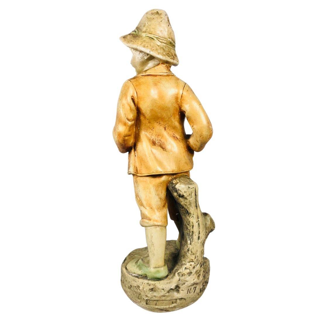 Vintage Plaster Statuette painted approx 56cm tall  - Image 3 of 3