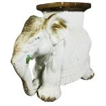 Ceramic Elephant Plant Stand 