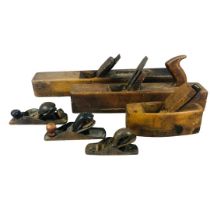 Collection of Vintage Woodworking Planes