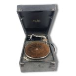 Vintage Mayfair Gramophone Record Player 