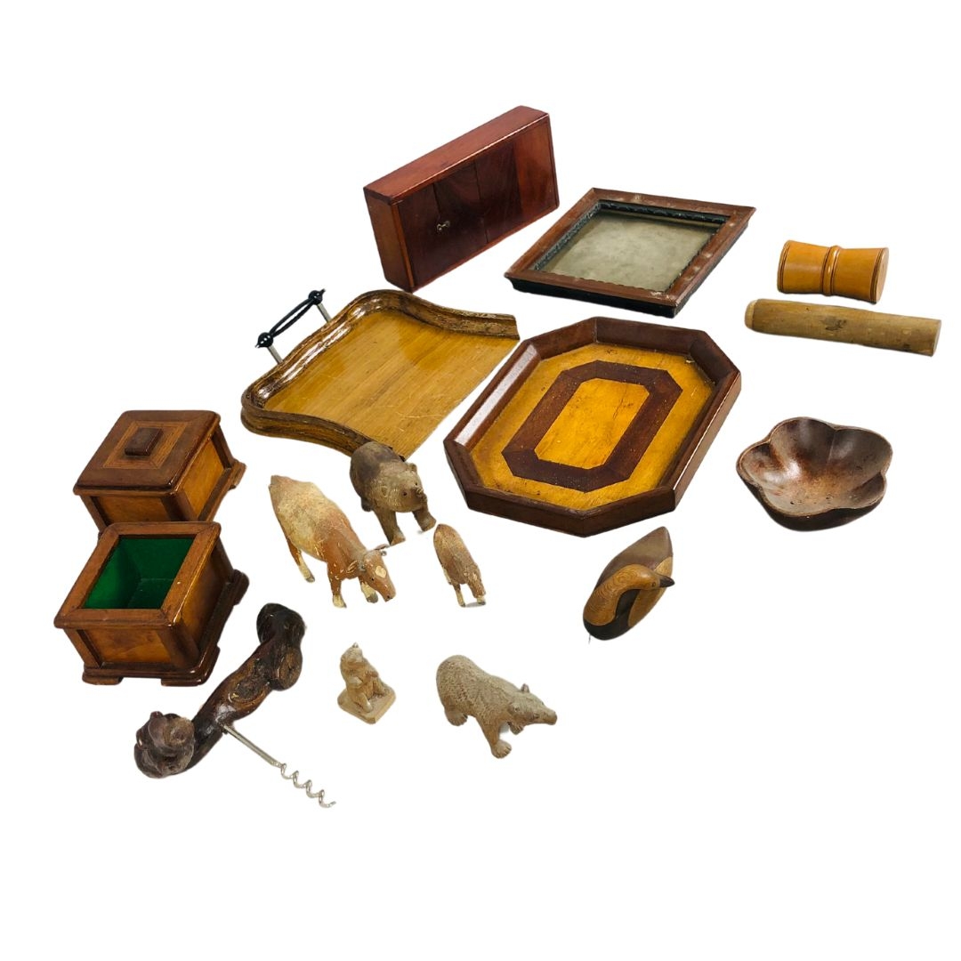 Collection of Wooden Treen Items  - Image 3 of 3