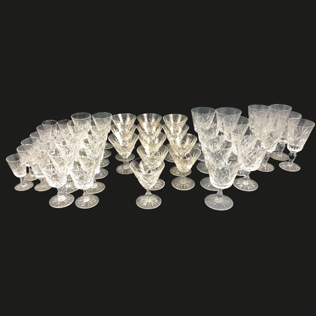 Collection of Crystal Glasses 